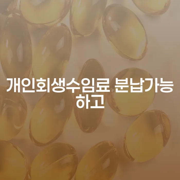 연체 개인회생으로 현명하게 믿고 진행 할 수 있는