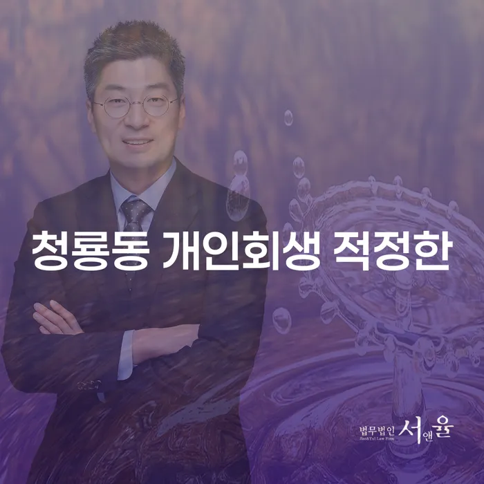 청룡동 개인회생 적정한